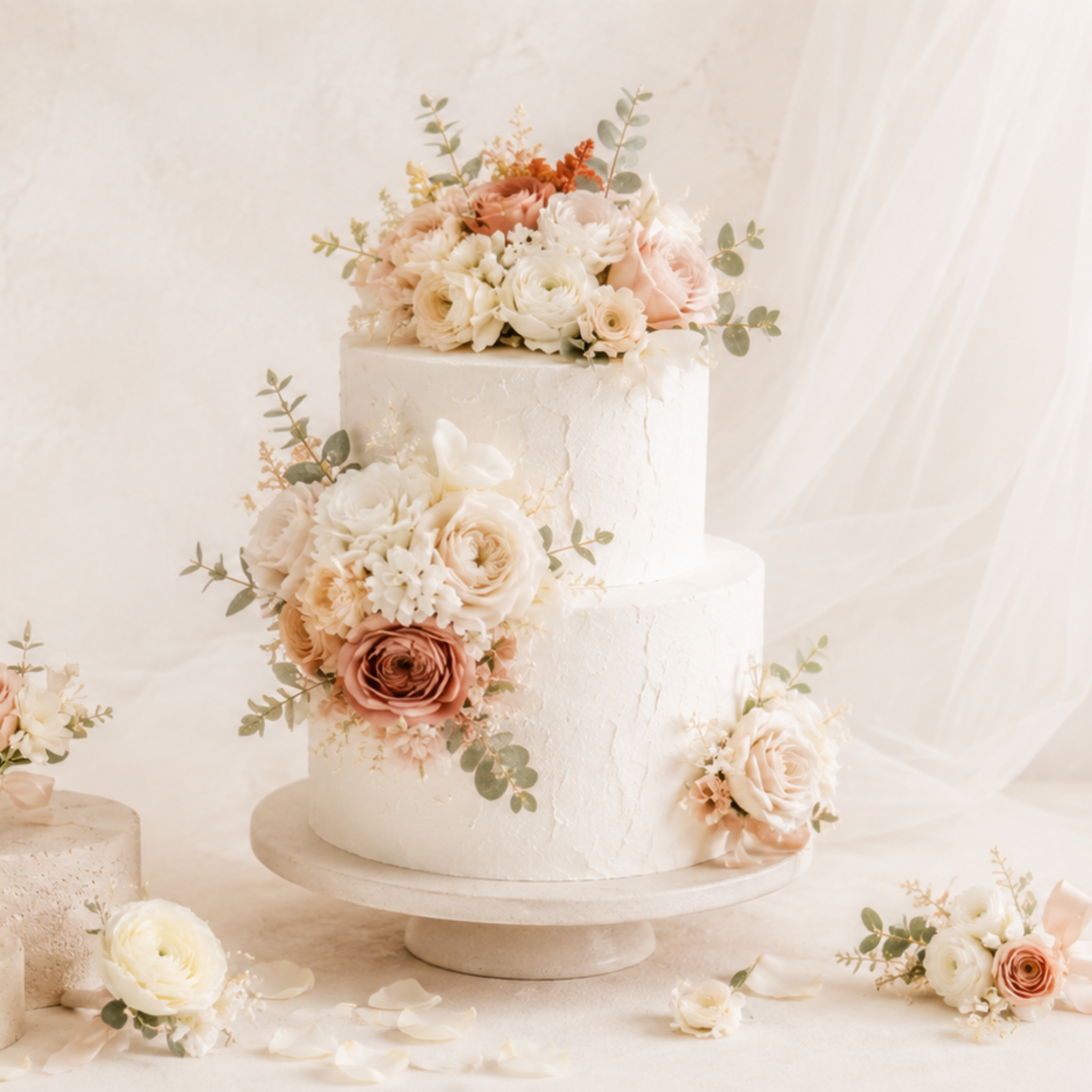 Wedding Cake Flowers