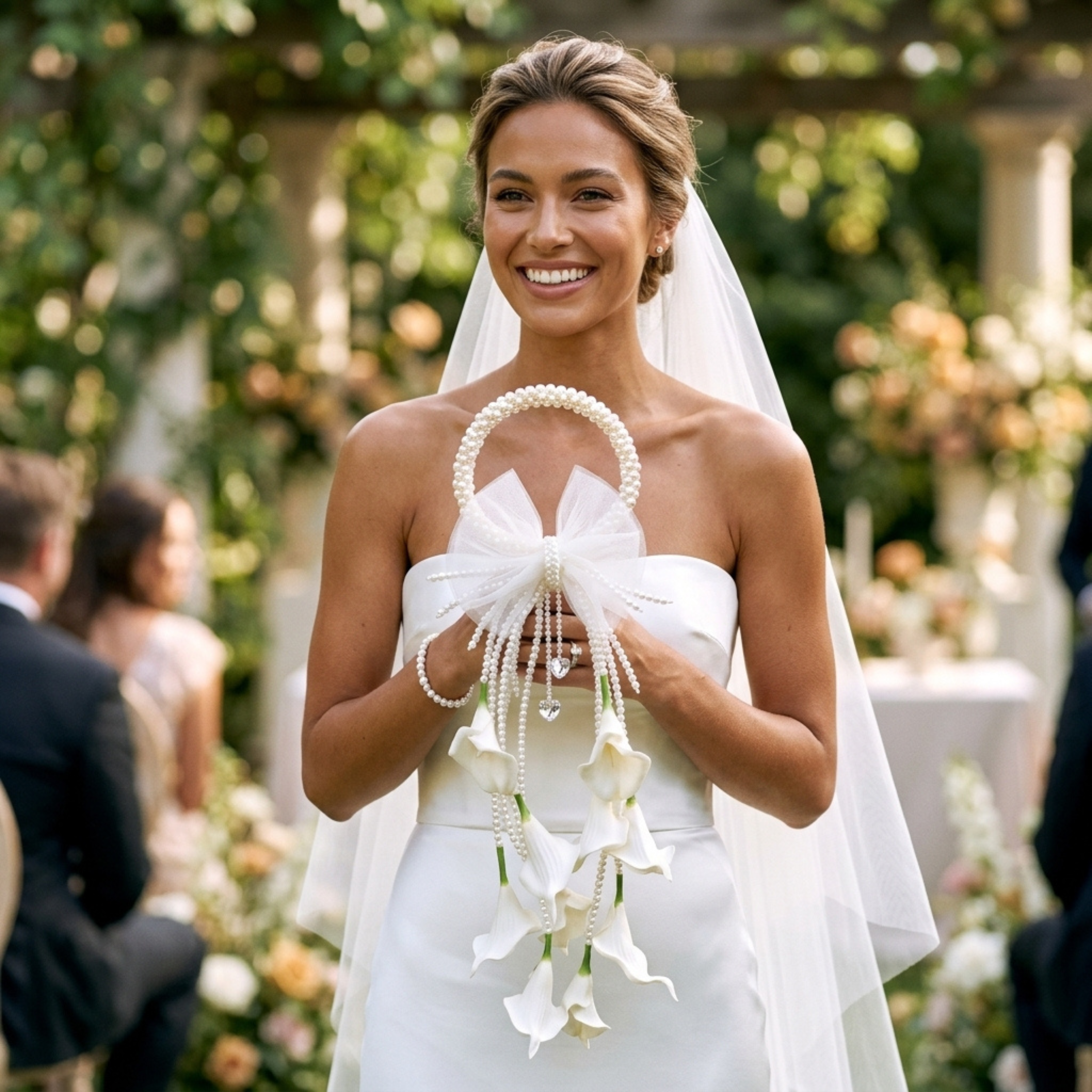White Calla Lily Bridal Bouquet