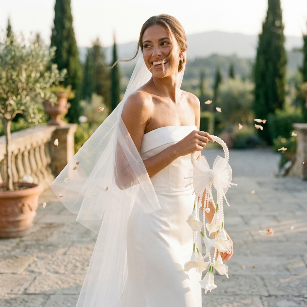 White Calla Lily Bridal Bouquet