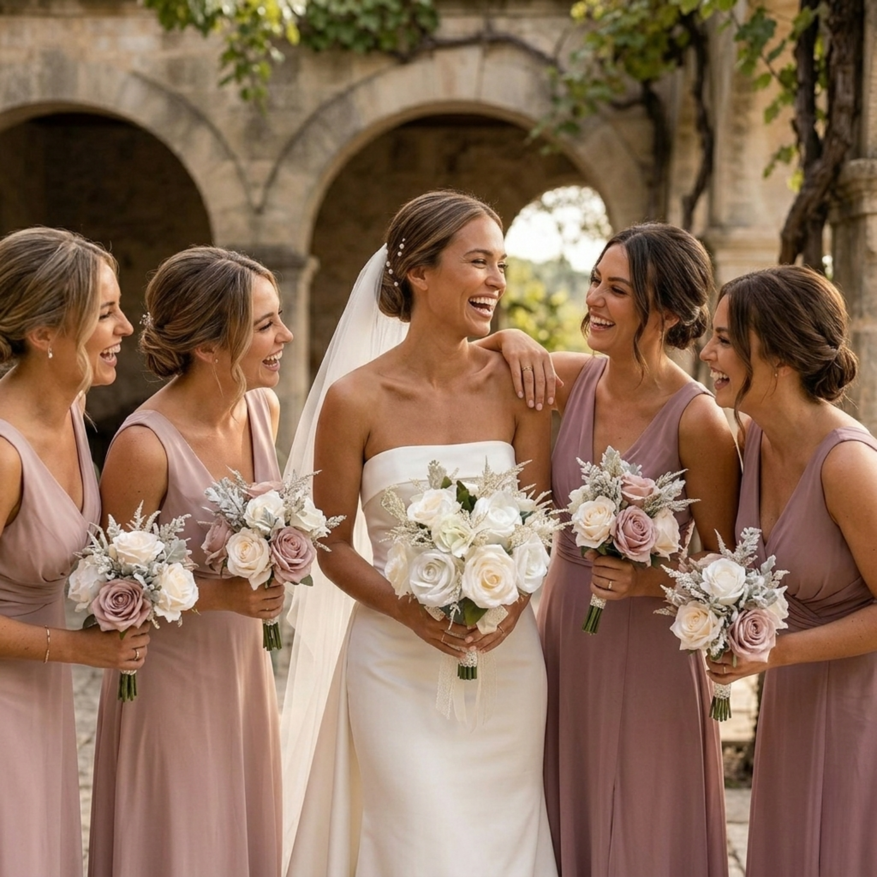 Ivory Rose Bridal Bouquet