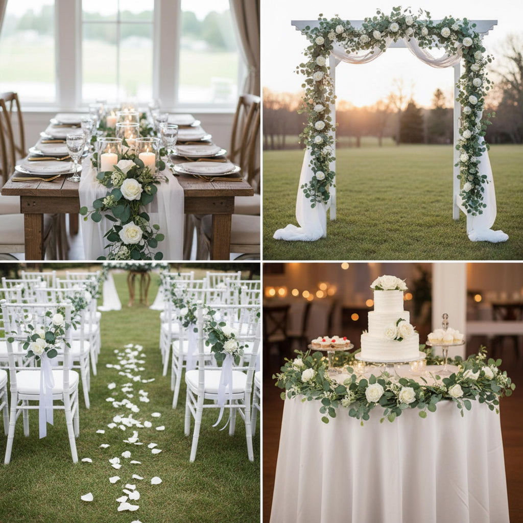 Faux Eucalyptus Garland 