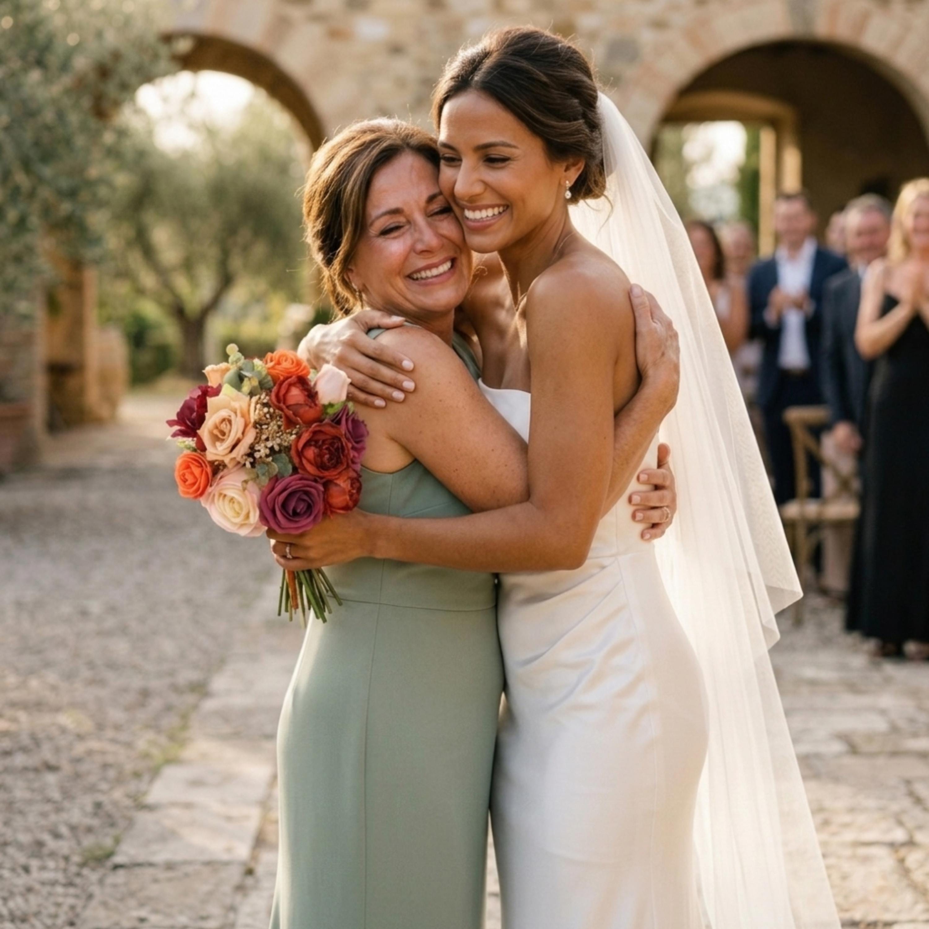 Terracotta Bridal Bouquet